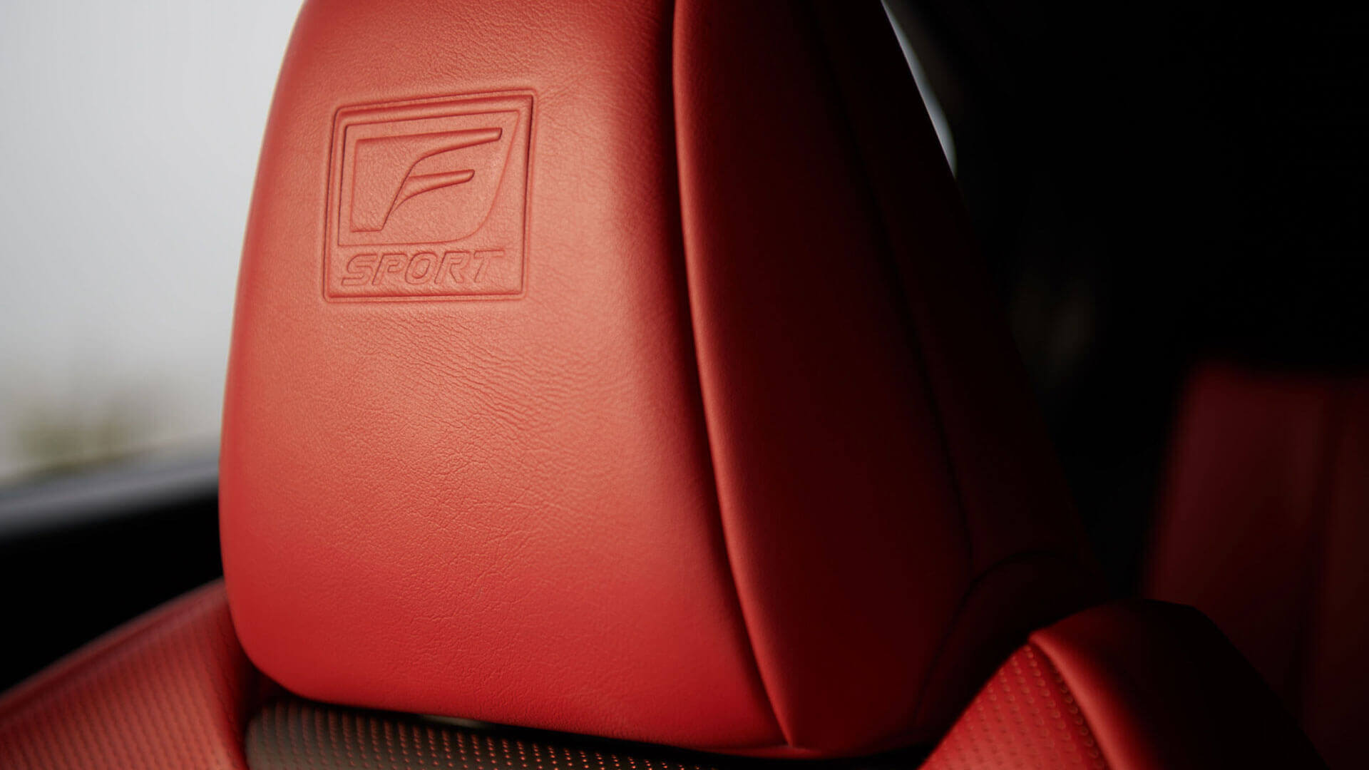 Lexus F-Sport seat