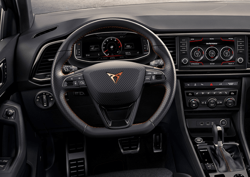 CUPRA Ateca interior