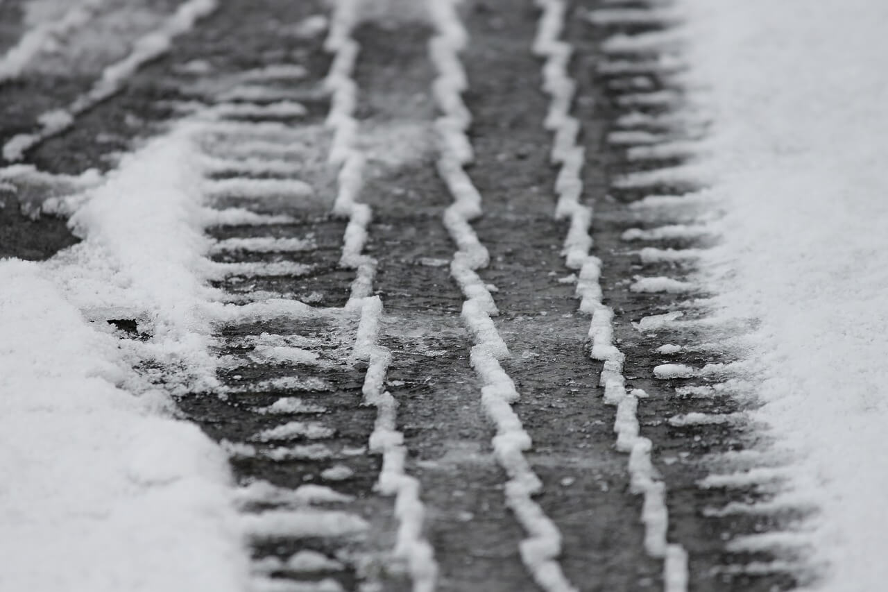 Snow on the road