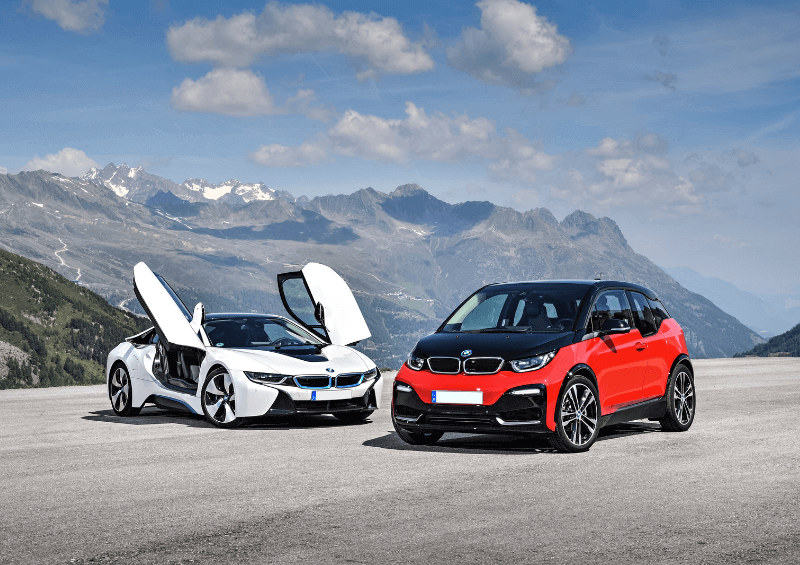 BMW i8 and i3