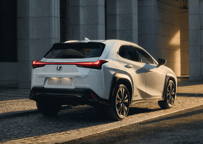 Lexus UX rear-view