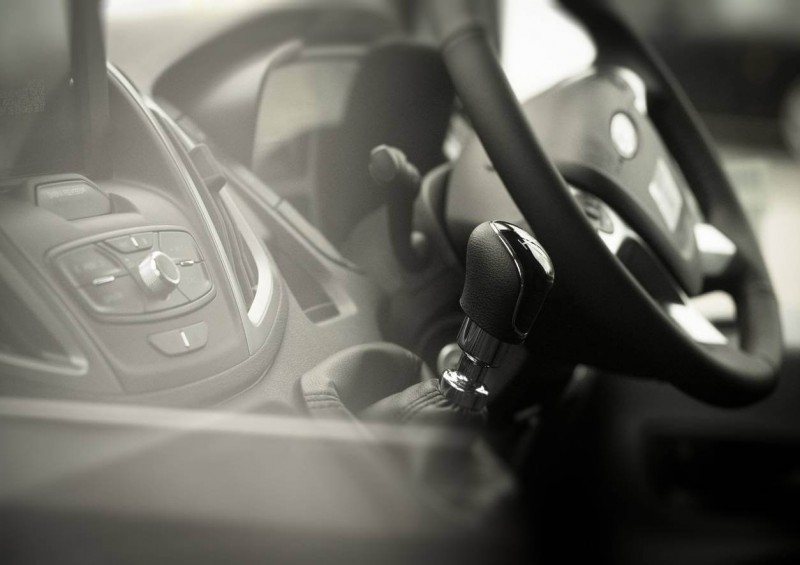 interior of new vehicle