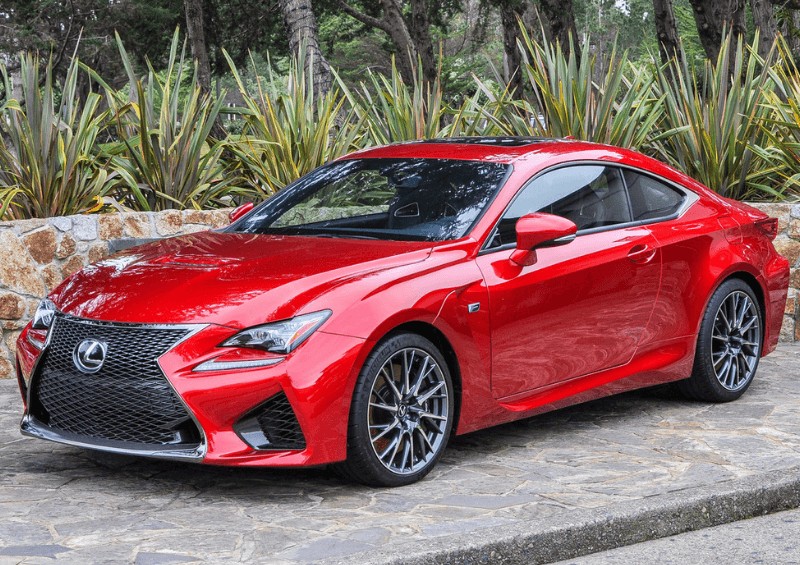 Lexus RC coupe car